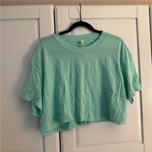 Lululemon All Yours Cropped Tee